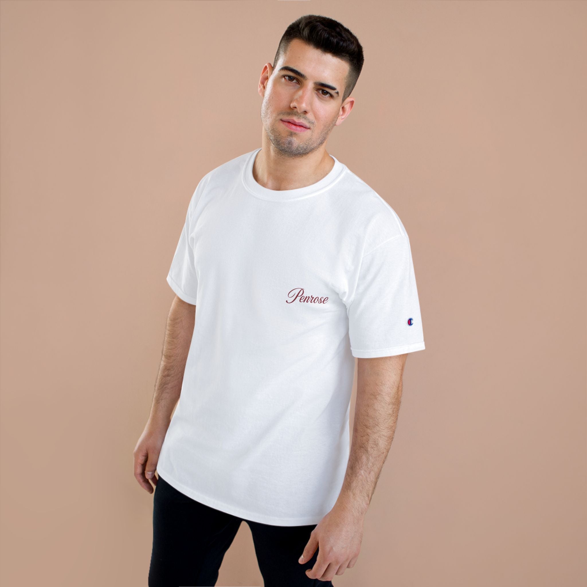 Champion T-Shirt Gray logo