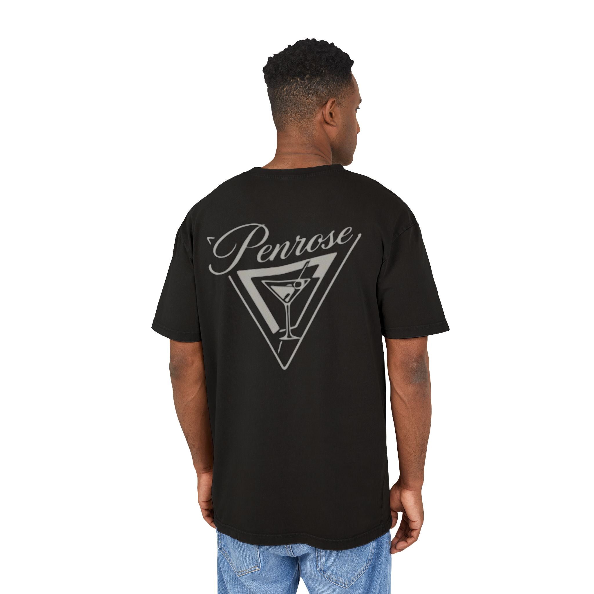 Penrose grey black Heavy Oversize Tee