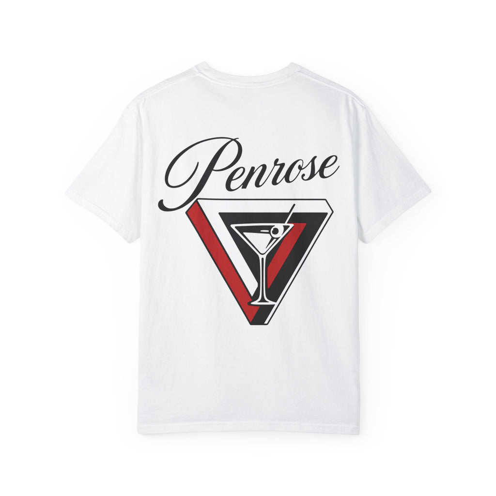 Unisex penrose black red T-shirt